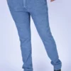 Pantalons Boss Classique en denim stretch confortable Ref-BC8817 ( Bleu Sky) – Image 6